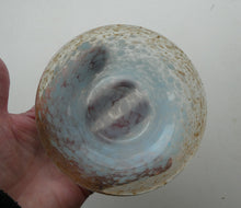 Load image into Gallery viewer, SCOTTISH GLASS. Fabulous 1920s Antique Scottish Monart Shallow Bowl with Rim. 5 3/4 inches
