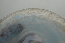 Load image into Gallery viewer, SCOTTISH GLASS. Fabulous 1920s Antique Scottish Monart Shallow Bowl with Rim. 5 3/4 inches
