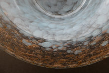 Load image into Gallery viewer, SCOTTISH GLASS. Fabulous 1920s Antique Scottish Monart Shallow Bowl with Rim. 5 3/4 inches
