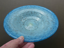 Load image into Gallery viewer, SCOTTISH GLASS. Fabulous LARGE 1920s Antique Scottish Monart Shallow Bowl with Rim. 10 inches
