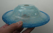 Load image into Gallery viewer, SCOTTISH GLASS. Fabulous LARGE 1920s Antique Scottish Monart Shallow Bowl with Rim. 10 inches
