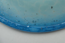 Load image into Gallery viewer, SCOTTISH GLASS. Fabulous LARGE 1920s Antique Scottish Monart Shallow Bowl with Rim. 10 inches
