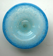 Load image into Gallery viewer, SCOTTISH GLASS. Fabulous LARGE 1920s Antique Scottish Monart Shallow Bowl with Rim. 10 inches
