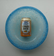 Load image into Gallery viewer, SCOTTISH GLASS. Fabulous LARGE 1920s Antique Scottish Monart Shallow Bowl with Rim. 10 inches
