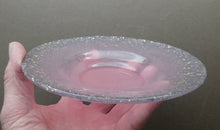 Load image into Gallery viewer, Vintage Pink Scottish Art Glass Vasart Shallow Bowl
