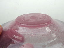 Load image into Gallery viewer, Vintage Pink Scottish Art Glass Vasart Shallow Bowl
