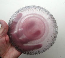 Load image into Gallery viewer, Vintage Pink Scottish Art Glass Vasart Shallow Bowl
