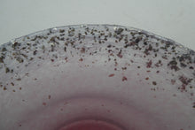 Load image into Gallery viewer, Vintage Pink Scottish Art Glass Vasart Shallow Bowl
