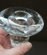 Load image into Gallery viewer, Stylish Minmalistic 1970s BLENKO GLASS Candle Holder / Candle Stick
