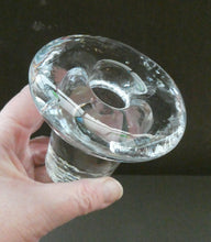 Load image into Gallery viewer, Stylish Minmalistic 1970s BLENKO GLASS Candle Holder / Candle Stick
