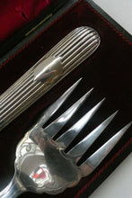 Load image into Gallery viewer, Edwardian Waler &amp; Hall Boxed Silver Plate Serving Set c 1905
