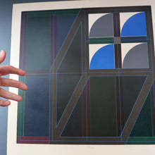 Load image into Gallery viewer, Gordon House (1932 - 2004). 1960s POP ART Screenpint. Entitled Series 40cm E. Pencil Signed
