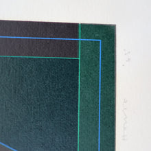 Load image into Gallery viewer, Gordon House (1932 - 2004). 1960s POP ART Screenpint. Entitled Series 40cm E. Pencil Signed
