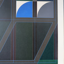 Load image into Gallery viewer, Gordon House (1932 - 2004). 1960s POP ART Screenpint. Entitled Series 40cm E. Pencil Signed
