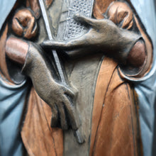 Load image into Gallery viewer, Pair of ALPHA STUDIOS Plaster DANISH ROYALTY Plaques. Rare Vintage 1970s Pair of Medieval Style Wall Plaques
