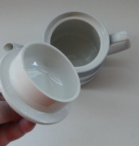 Vintage TG Green CORNISHWARE Teapot with Old Green Shield Mark 