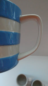 Set of THREE Contemporary CLASSIC TG Green CORNISHWARE Coffee Mugs