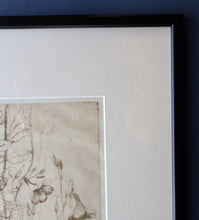 Load image into Gallery viewer, SCOTTISH ART: Katherine (Kate) Cameron (1874- 1965). Large 1920s Etching with Butterflies and Harebells. SIGNED
