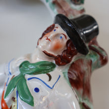 Load image into Gallery viewer, RARE 1860s Staffordshire Figurine. HISTORICAL INTEREST. Thomas Smith Confronting the Poacher William Collier
