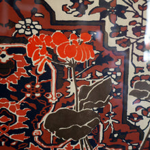 Load image into Gallery viewer, SCOTTISH ART: Rare Screenprint by Bel Cowie Entitled &quot;Red Geranium for an Oriental Carpet&quot;.  Signed and dated Feb &#39;80. RARE
