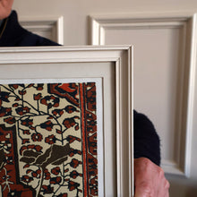 Load image into Gallery viewer, SCOTTISH ART: Rare Screenprint by Bel Cowie Entitled &quot;Red Geranium for an Oriental Carpet&quot;.  Signed and dated Feb &#39;80. RARE
