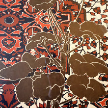 Load image into Gallery viewer, SCOTTISH ART: Rare Screenprint by Bel Cowie Entitled &quot;Red Geranium for an Oriental Carpet&quot;.  Signed and dated Feb &#39;80. RARE
