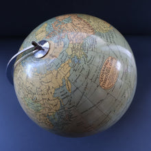 Load image into Gallery viewer, 1930s Terrestrial Globe by Geographica Ltd. ART DECO Desk Top Spinning Globe
