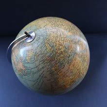 Load image into Gallery viewer, 1930s Terrestrial Globe by Geographica Ltd. ART DECO Desk Top Spinning Globe
