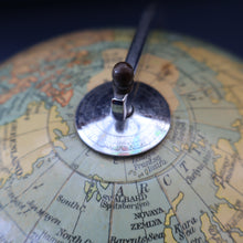 Load image into Gallery viewer, 1930s Terrestrial Globe by Geographica Ltd. ART DECO Desk Top Spinning Globe
