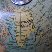 Load image into Gallery viewer, 1930s Terrestrial Globe by Geographica Ltd. ART DECO Desk Top Spinning Globe
