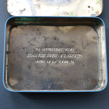 Load image into Gallery viewer, Pretty 1960s Vintage Sweetie Tin by Edward Sharp &amp; Son, Kent. Decorated with Silhouettes of Couples Dancing
