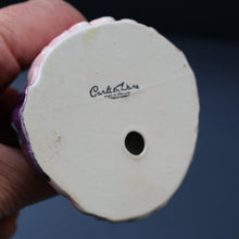 Load image into Gallery viewer, SINGLE Carlton Ware Crinoline Lady Ceramic Napkin Rings, c 1935

