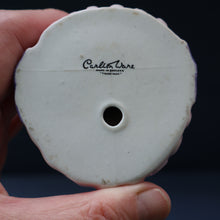 Load image into Gallery viewer, SINGLE Carlton Ware Crinoline Lady Ceramic Napkin Rings, c 1935
