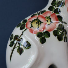 Load image into Gallery viewer, SCOTTISH POTTERY. Collectable GRISELDA HILL POTTERY (Wemyss Ware). Cat with Wild Roses Decoration
