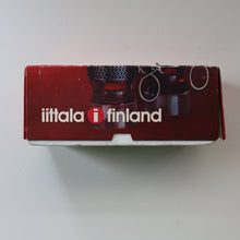 Load image into Gallery viewer, FINLAND. Pair of Ittala TASIKKA Mid-Century Glasses with Silver Tone Holders. Designed by Timo Sarpaneva
