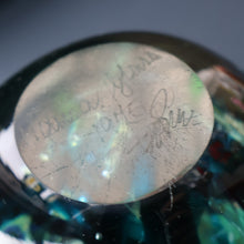 Load image into Gallery viewer, 1970s Mdina Glass FACETED CUBE VASE. Signed by Eric Dobson 1976
