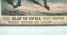 Load image into Gallery viewer, William Heath ORIGINAL 1820s Georgian Satirical Print. King George IV. The Slap up Swell..
