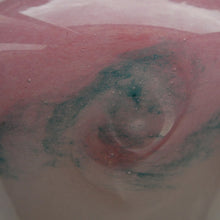 Load image into Gallery viewer, SCOTTISH GLASS Pale Grey and Pink VASART Vase. Etched signature to base; Vintage 1950s
