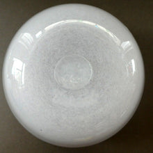 Load image into Gallery viewer, SCOTTISH GLASS Pale Grey and Pink VASART Vase. Etched signature to base; Vintage 1950s
