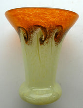 Load image into Gallery viewer,  Fine Vintage Large Art Glass Vase, 1940s or 1950s. 7 1/2 inches in height 
