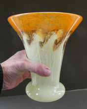 Load image into Gallery viewer,  Fine Vintage Large Art Glass Vase, 1940s or 1950s. 7 1/2 inches in height 
