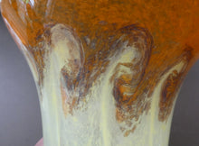 Load image into Gallery viewer,  Fine Vintage Large Art Glass Vase, 1940s or 1950s. 7 1/2 inches in height  Vasart Scottish Glass
