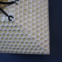 Load image into Gallery viewer, 1930s Art Deco CROWN DEVON Honey Pot or Box with Bee Finial on the Lid
