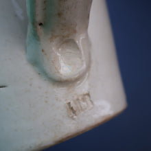 Load image into Gallery viewer, SCOTTISH POTTERY. Antique PORT DUNDAS (Glasgow) 4 lbs Stoneware Crock with Handle. MAYPOLE DAIRY 
