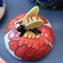 Load image into Gallery viewer, Contemporary. Decorative PAIR of Old Tupton Ware Honey Pots with Spoons
