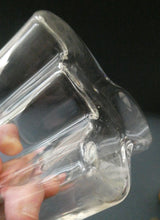 Load image into Gallery viewer, Stylish 1960s FINNISH Shallow Clear Glass SAVOY Vase. Iconic Mid Century Design by Alvar Aalto for Iittala, Finland. With acid etched signature

