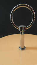 Load image into Gallery viewer, 1950s Vintage Perspeix Cake Stand with Peach Coloured Plates and Chrome Stand
