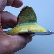 Load image into Gallery viewer, Vintage Beswick Wall Plaque in the Shape of a Little Blue Tit in Flight (Model No. 705)
