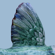 Load image into Gallery viewer, Vintage Beswick Wall Plaque in the Shape of a Little Blue Tit in Flight (Model No. 705)
