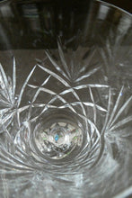 Load image into Gallery viewer, Pair of EDINBURGH CRYSTAL Small Wine OBAN Glasses. SIGNED Height 5 inches
